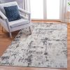 LOOM & LUXE Collection 8X10 Cream/Brown /Abstract Non-Shedding Living Room Bedroom Dining Home Office Stylish and Stain Resistant Area Rug