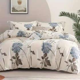 Haoyijia Big  Flower Duvet Cover Queen