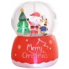 Outsunny 5.5FT Christmas Inflatable Crystal Ball with Santa Claus, Reindeer and Xmas Tree, Large Christmas Inflatables