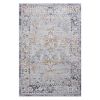 LOOM & LUXE Collection 8X10 Ivory/Grey /Traditional Non-Shedding Living Room Bedroom Dining Home Office Stylish and Stain Resistant Area Rug