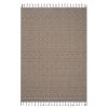 LOOM & LUXE Collection 8X10 Mocha /Geometric Indoor/Outdoor Area Rug