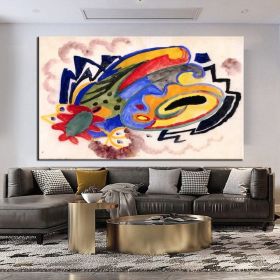 Hand Oil Painting Study for Dukas Etude Abstract Original Abstract Painting Original Oil Painting Abstract Wall Art Canvas Living Room Decoration (style: 02, size: 60x90cm)