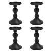 2/4pcs Metal Candle Holders Wedding Candlestick Crafts Candle Stand Centerpiece Road Lead Living Room Wedding Party Table Decor