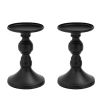 2/4pcs Metal Candle Holders Wedding Candlestick Crafts Candle Stand Centerpiece Road Lead Living Room Wedding Party Table Decor