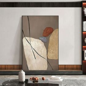 Original Abstract Brown Oil Painting on Canvas Abstract & Modern Hand Painting Wall Art Painted On Canvas painting original abstract (style: 01, size: 120x160cm)