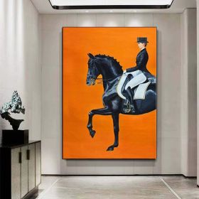 Hand Painted Modern Figure Oil Painting On Canvas Abstract Art Acrylic Painting Hand Painted Colorful Large Wall Art For Home Decor (style: 01, size: 50x70cm)