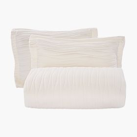 Quilt Set King Size Bedspread 1 Quilt and 2 Pillow Shams for All Season (Quilt Size: 106x96 inch)